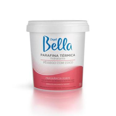 Imagem de Parafina Térmica Hidratante Extrato Pêssego Óleo de Coco350g - Depil B
