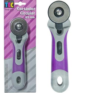 Imagem de Cortador Circular 45mm Manual Patchwork Scrapbook Toke Crie - Toke e C