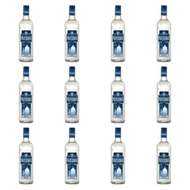 Imagem de Kit 12 Vodka Nacional Natasha Tri Destilada 900ml