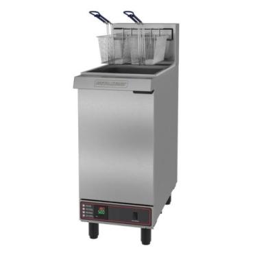 Imagem de Fritadeira a Gás Zona Fria Óleo 30L 1 Cuba Inox FOG-2-C 12W Metalcubas