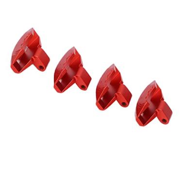 Imagem de Calibres de freio de carro RC, duráveis ​​e de alta resistência à tração leve e fácil de instalar Calipers de freio de réplica para TRAXXAS UDR 1/7 de carro RC(vermelho)
