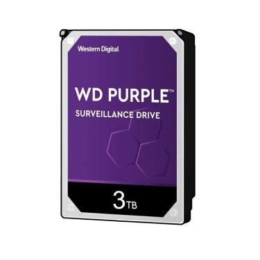 Imagem de Disco Rígido wd Purple HD 3TB para cftv WD30PURZ Intelbras
