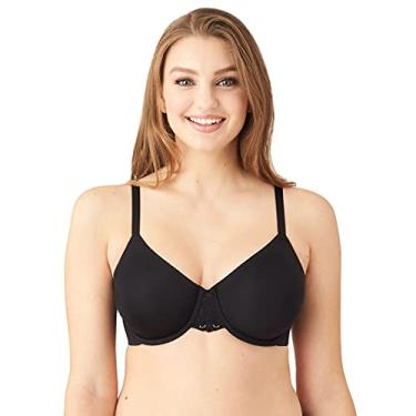 Imagem de Wacoal Sutiã feminino com estampa de renda conversível com aro, Preto, 34DDD