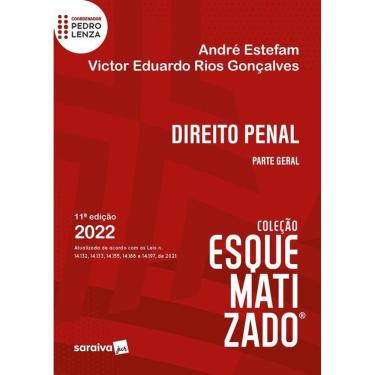 Imagem de DIREITO PENAL - PARTE GERAL ESQUEMATIZADO - 11A EDIçãO 2022