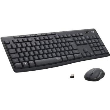 Kit Teclado E Mouse Sem Fio Logitech Mk235 Cinza - Kit Teclado e Mouse -  Magazine Luiza