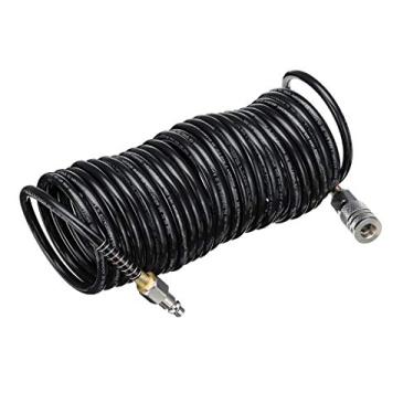 Imagem de DYNWAVE Mangueira de Ar, Polietileno, Conexões de 1/4 Pol. NPT / 25 Pés, Resistente a óleo E Abrasão