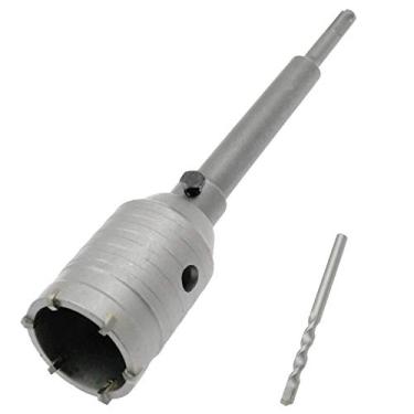 Imagem de Serra de Concreto Hordion 50 mm SDS Plus Haste Cortador de Serra com Haste de 202 mm para Parede de Tijolos de Cimento