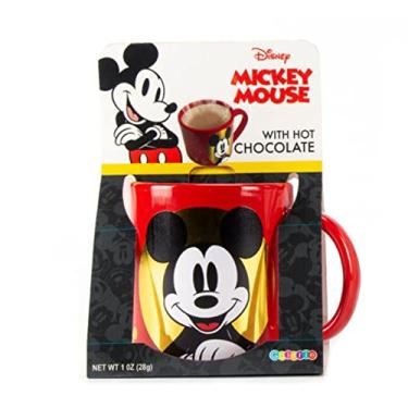 Imagem de Conjunto de caneca jumbo Disney Mickey Mouse e bebida de chocolate quente, pequenos presentes de Natal para homens e mulheres, artigos de festa, lembrancinhas e decorações para aniversários