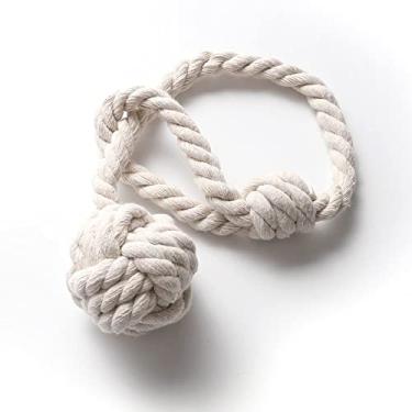 Imagem de Suportes de cortina laços de cortina amarrados bola guarnição de janela de algodão bola única laços de cortina laços de cortina amarrados bola, T7,1 Pçs