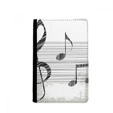 Imagem de Carteira clássica bonita padrão simples porta-passaporte notecase burse capa carteira porta-cartão, Multicolor