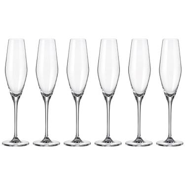 Imagem de Conjunto de Taças para Champanhe Bohemia Loxia 210ml - 6 Peças