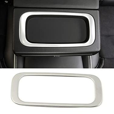 Imagem de JIERS Para Volvo XC60 2018-2020, adesivo interior do carro, painel de ar condicionado, moldura de saída de saída, moldura de mudança de marchas