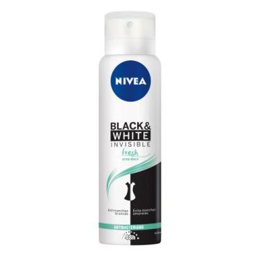 Imagem de Desodorante Aerosol Nivea Invisible Black & White Fresh 150ml - Nívea