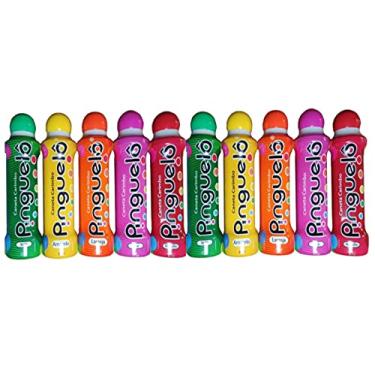 Imagem de Kit 20 Caneta Carimbo Pinguelô De 80ml Marcador De Bingo