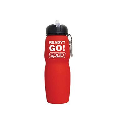 Imagem de Speedo Garrafa Dobrável Silicon Squeeze, Unissex,700ML , Vermelho