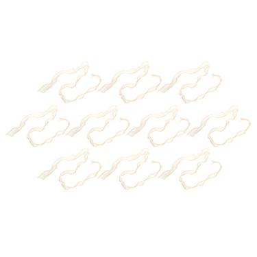 Imagem de Fita de renda, acessórios de roupas fita de renda espiral fita de embrulho de presente acessórios de cabelo fita para artesanato de costura DIY para embalagem de Natal (dourado-c6)