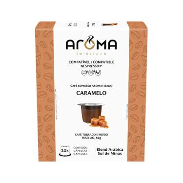 Imagem de Aroma Selezione Capsulas Aroma Espresso Aromatizado Caramelo
