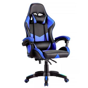 Imagem de Cadeira Gamer Ergonômica Azul Bestchair