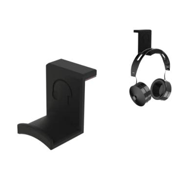 Imagem de Suporte Headset Gamer Headphone Fone De Ouvido Cpu Gabinete (Preto)