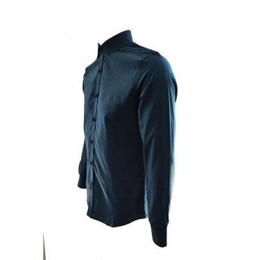 Imagem de Camisa Aramis Super Slim Tricoline Xadrez Azul Tam. G-Masculino