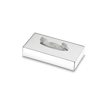 Imagem de Porta Lenco Papel 26X13X5Cm Brinox Decorline Banheiro Aço Inox