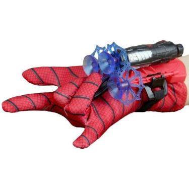 Imagem de Brinquedo Lançador Luva Homem Aranha Dardo Teia Spider Man