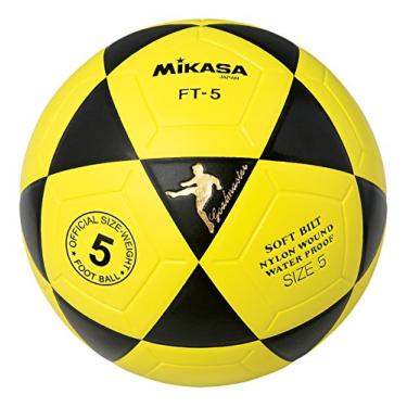 Imagem de Mikasa Bola de futebol FT5 Goal Master (amarelo/preto, tamanho 5)