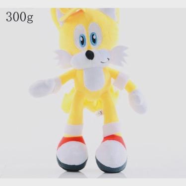 Boneco Tails de Pelúcia da Turma Sonic 2022