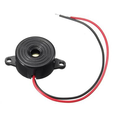 Imagem de Buzina de ar super alta durável 3-24 V Piezo eletrônico alarme buzina 95DB bipe de som contínuo 2 furos de montagem para máquinas domésticas kit de buzinas de trem