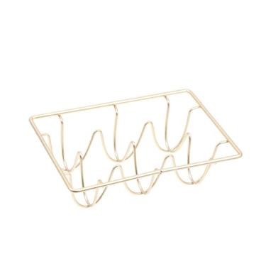 Imagem de Hemobllo Suporte Para Ovos De Metal Organizador De Ovos Para Geladeira Caixas De Armazenamento Decorativas Organizador De Ovos Para Geladeira Rack De Armazenamento De Ovos Geladeira
