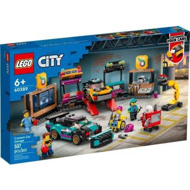 Imagem de Lego City Oficina De Personalização De Carros 60389