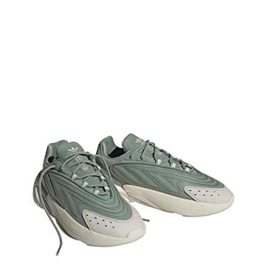 Imagem de adidas Sapatos femininos Ozelia, Prata verde/cor do fornecedor/suprimento, 6