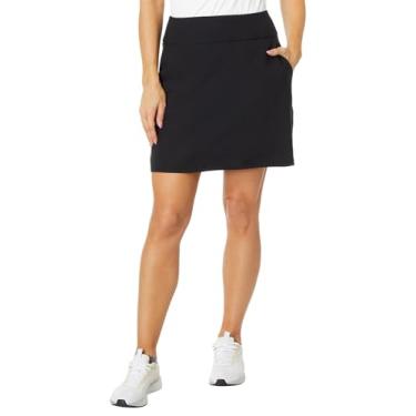 Imagem de adidas Saia feminina padrão Ultimate365 lisa, preta, grande, Preto, G