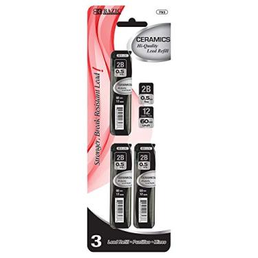 Imagem de Refil de lapiseira BAZIC Ceramics 2B 0,5 mm (36 unidades/pacote), refil de grafite para desenho de grafite, esboço, 1 unidade