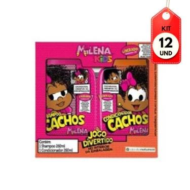 Imagem de Kit C-12 Turma Da Mônica Milena Shampoo + Condicionador 260ml