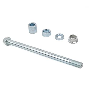 Imagem de Mokuo Eixo traseiro dianteiro de 12 mm 180 mm com bucha 5 mm 10 mm 20 mm Apto para Pit Dirt Bike Moped Scooter QUAD ATV Mini peças de bicicleta