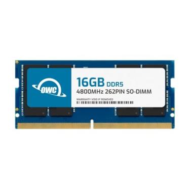 Imagem de OWC 16GB DDR5 4800 PC5-38400 CL40 1Rx8 262-pin 1.1V Non-ECC SODIMM módulo de memória RAM Upgrade para laptops selecionados ou sistemas All-in-One compatíveis com TAA