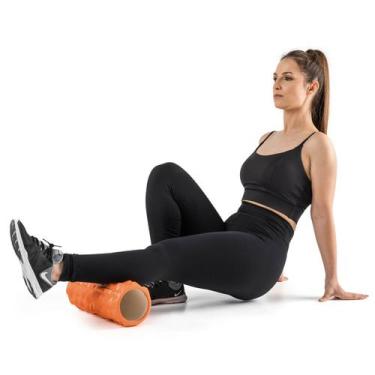 Imagem de Rolo Massagem Foam Roller Liberação Miofascial Soltura Yoga - Hidrolig