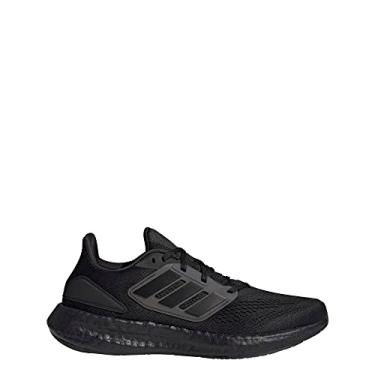 Imagem de adidas Tênis de corrida masculino Pureboost 22, Preto/Preto/Preto, 12.5