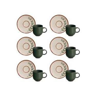Imagem de Conjunto de Xícaras de Café com Pires Porto Brasil Coup Magari 6 peças - 97 ml