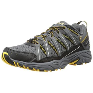 Imagem de Fila Tênis de corrida masculino Headway 4 Trail, Castle Rock/Preto/Dourado Fusion, 8