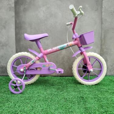 Imagem de Bicicleta Aro 12 Feminina (Rosa e Lilás)