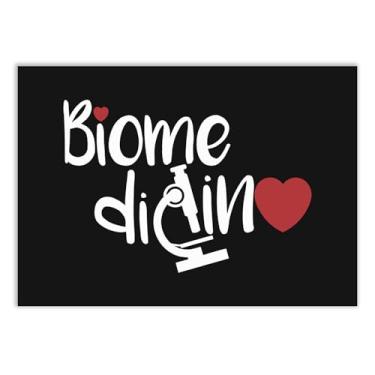 Imagem de Placa Decorativa Biomedicina Decoração Escritório