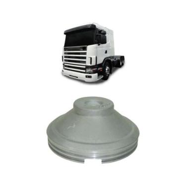 Imagem de Calota Cubo Dianteiro So A Calota Scania Serie 4 Pgr - Brc