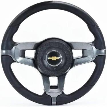 Imagem de Volante Esportivo Corsa Joy Max Premium Astra Vectra 99 Em Diante Sem 