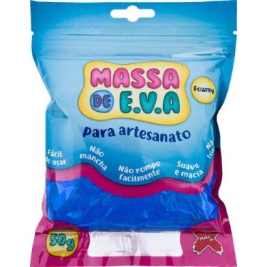 Imagem de Massa De Eva Azul Escuro 50g Make+