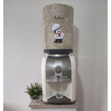 Imagem de Capa para Galão de Água 20 Litros Filtro de Água Diversos Bordados Pat