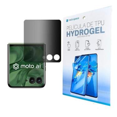 Imagem de Película Fosca Privacidade Externa para Moto Razr 50 Ultra - Rock Spac