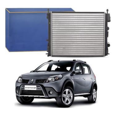 Imagem de Radiador Agua Renault Sandero Stepway 1.6 Manual 2007 A 2014 - Notus