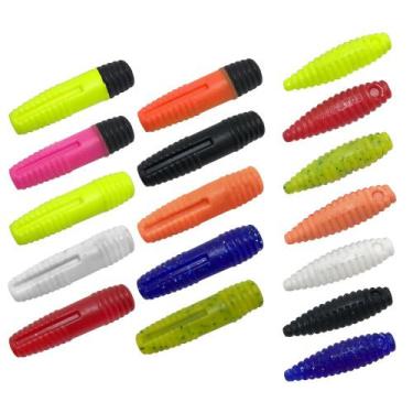 Imagem de Kit 17 Isca Artificial Charutinho + 4pçs Anzol OffSet - Alligator, KIT